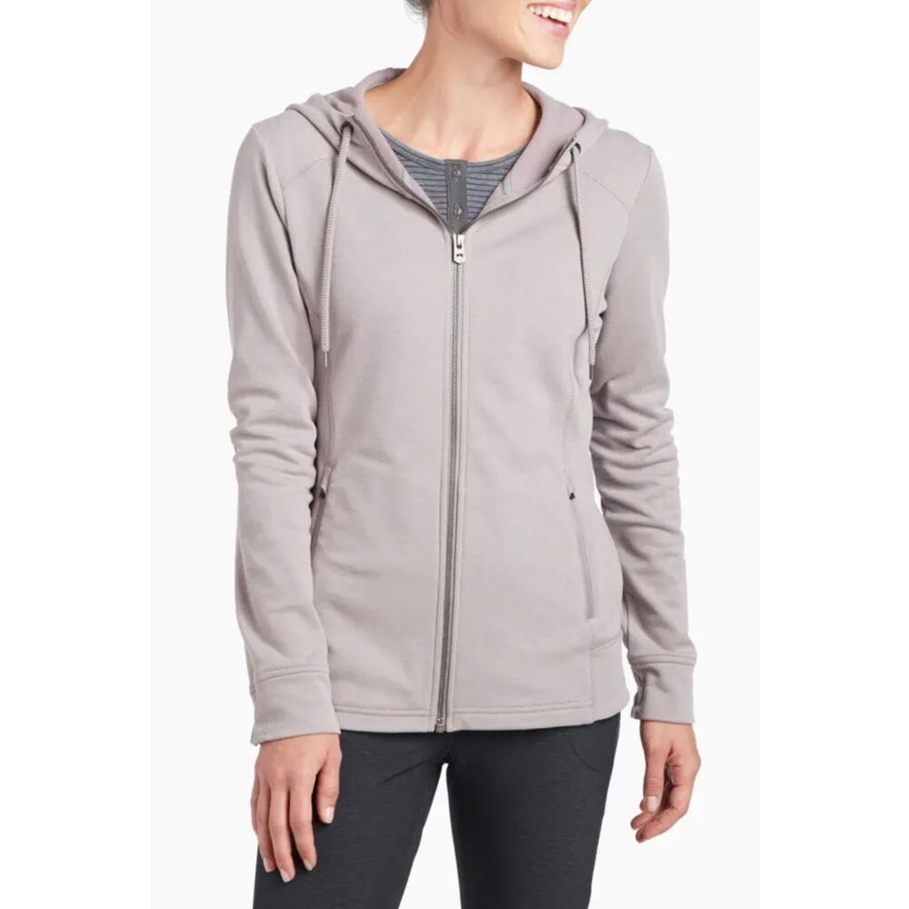 KUHL Freethinkr Lightweight Gray Hoodie Jacket